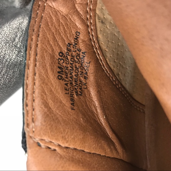 LUCKY BRAND Basel silver pewter zip ankle toot, 9 - Picture 7 of 8